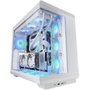 Mars Gaming MC-REV Caja Semitorre Blanca con Flujo de Aire Invertido y ARGB